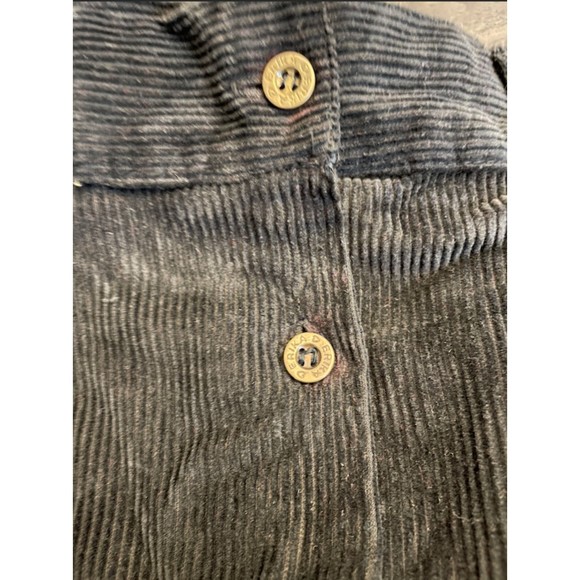 L&S Designs Vintage 90's Corduroy Button Down Long Cargo Skirt - Sz L - Picture 10 of 10